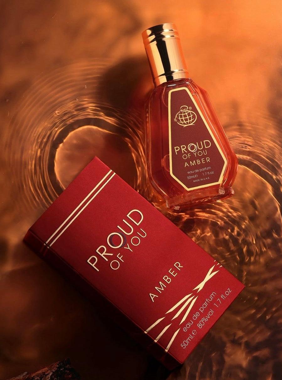 Fragrance World Proud Of You Amber Eau De Parfum 50ml Unisex