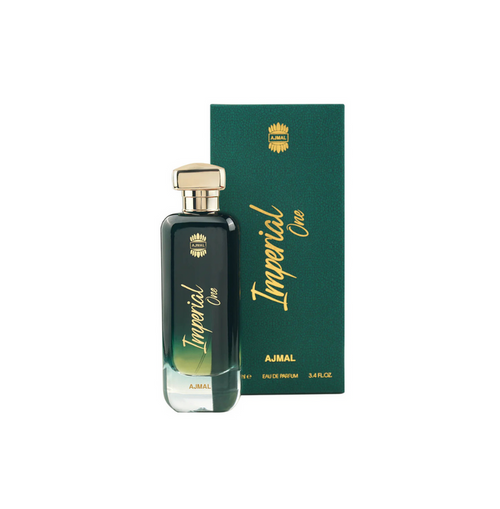 Ajmal Imperial One Eau De Parfum 100ml bottle for men and women with elegant packaging and sleek design.