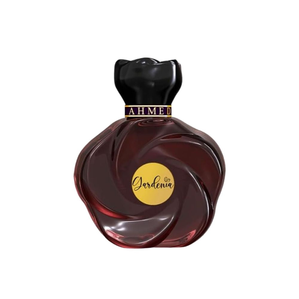 Ahmed Al Maghribi Gardenia Eau de Parfum 75ml bottle for men and women, with elegant floral fragrance and sleek packaging.