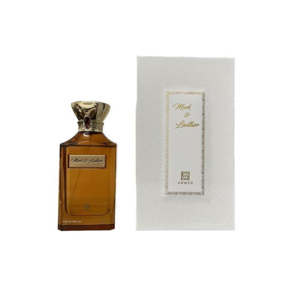 AHMED AL MAGHRIBI MUSK & LEATHER EAU DE PARFUM 100ML FOR MEN & WOMEN