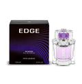 Swiss Arabian Edge Eau De Parfum 100ml bottle for women with sleek design and elegant label, showcasing the fragrance packaging.