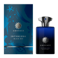 Amouage Interlude Black Iris Eau de Parfum 100ml bottle with dark and elegant packaging, showcasing luxury fragrance design.