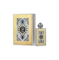 Lattafa King of Arabia Eau De Parfum for men, 100ml bottle with sleek design and elegant packaging.