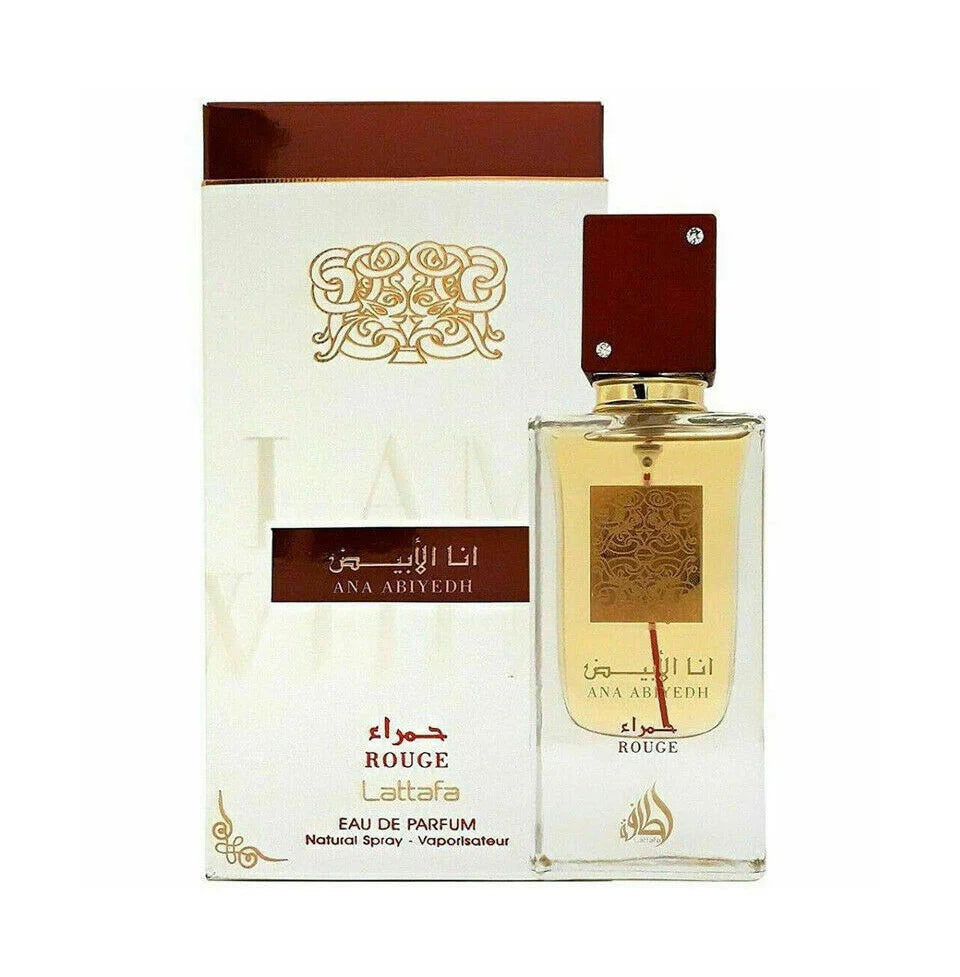 Lattafa Ana Abiyedh Rouge Eau De Parfum 60ml For Men & Women