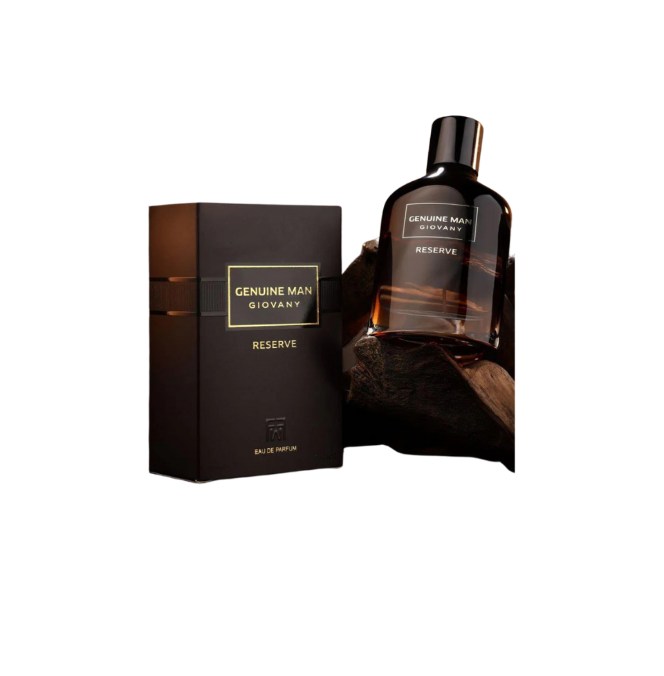FRAGRANCE WORLD GENUINE MAN GIOVANY RESERVE EAU DE PARFUM 100ML FOR MEN