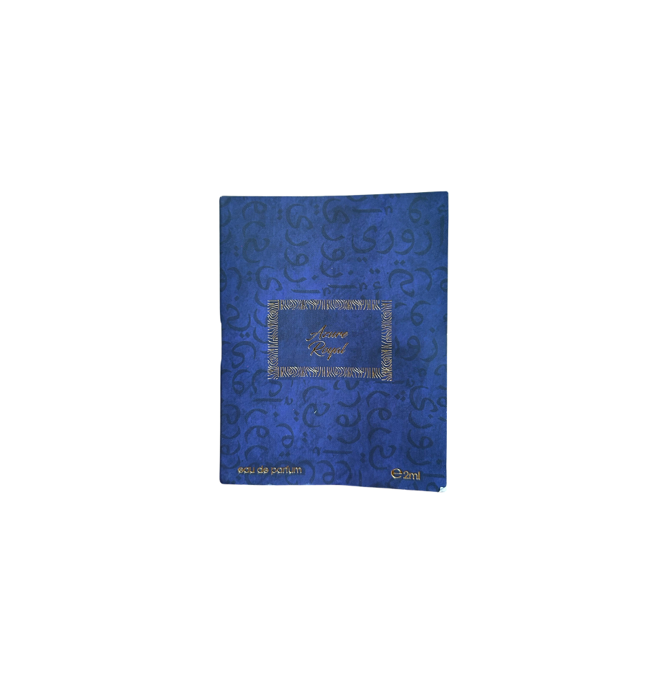 2ML VIAL OF AHMED AL MAGHRIBI AZURE ROYAL EAU DE PARFUM FOR MEN & WOMEN