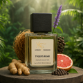 Elegant bottle of Tyger's Roar Eau de Parfum by Rini Deals with a sleek design and vibrant label.