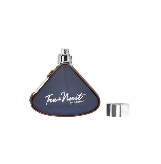 Armaf Tres Nuit Pour Homme Eau de Parfum for men, 100ml bottle with sleek packaging and fragrance details.