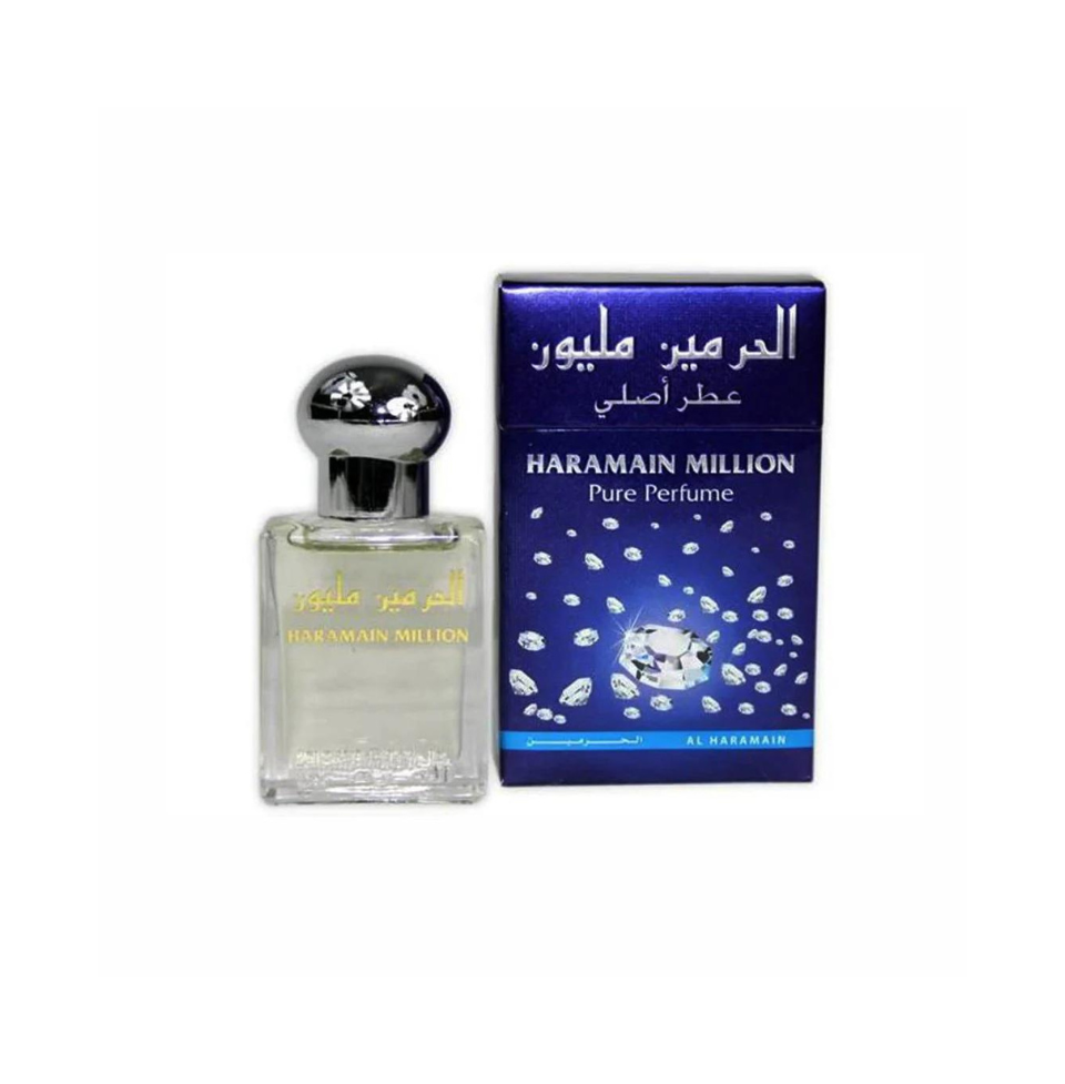 AL HARAMAIN MILLION PURE PERFUME (ATTAR) ROLL ON 15 ML FOR MEN & WOMEN
