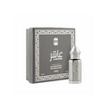 Ajmal Asher concentrated perfume oil for men and women, featuring a sleek bottle with elegant design and fragrance details visible.