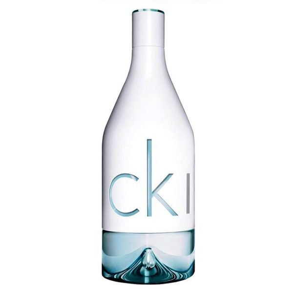 Calvin Klein In2U men's EDT bottle with sleek design and minimalist label, showcasing the Calvin Klein fragrance for men.