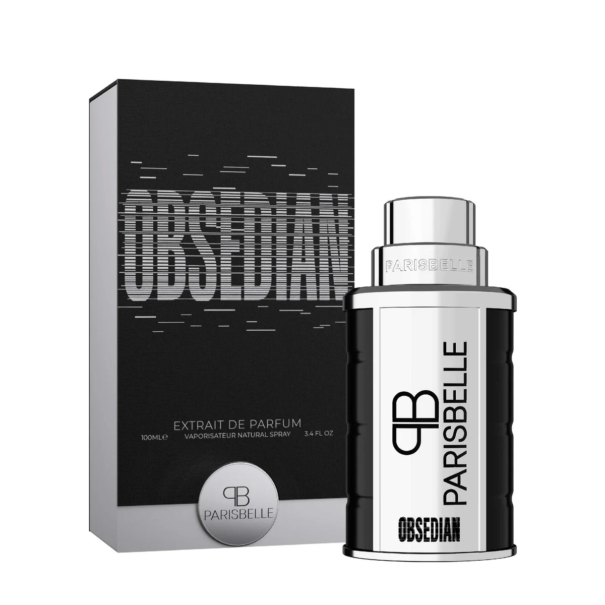 Parisbelle Obsedian Extrait De Parfum 100ml Men