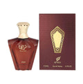 Afnan Turathi Brown Eau De Parfum bottle with brown liquid and sleek design, 90ml size, for men and women