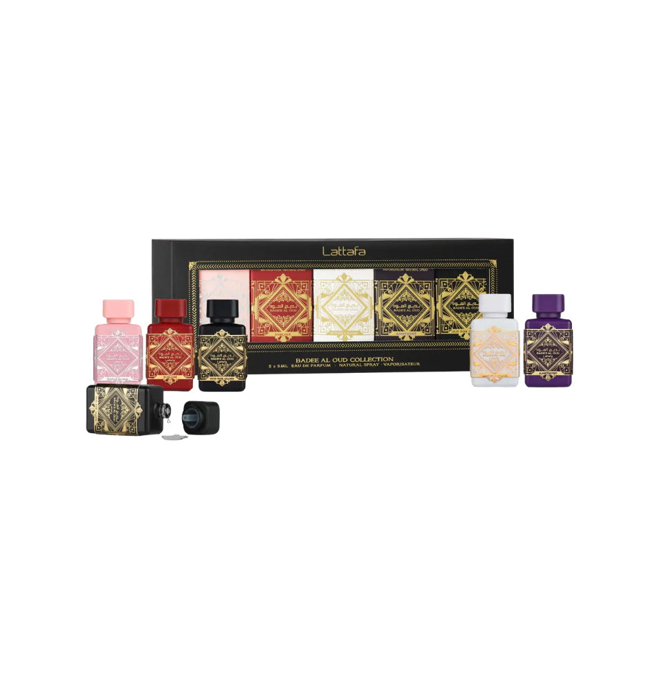 Lattafa Badee Al Oud Collection Eau De Parfum 5ml x 5 For Man & Woman