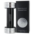 Davidoff Champion Eau De Toilette for Men 90ml bottle with sleek design and silver cap, ready for application.