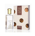 Rasasi Oudh Al Abiyad Eau De Parfum 50ml bottle for men and women, elegant glass container with a sleek design.