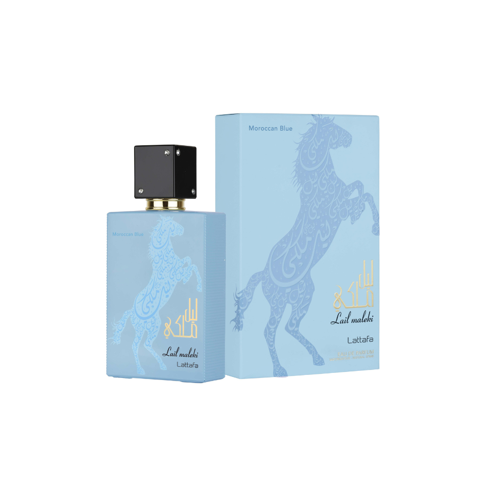 Lattafa Lail Maleki Moroccan Blue Eau De Parfum 100ml For Men