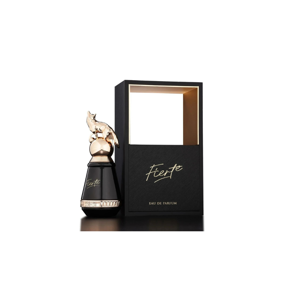Fragrance World French Avenue Fierte Eau de Parfum 80ml for men with sleek bottle and elegant packaging.