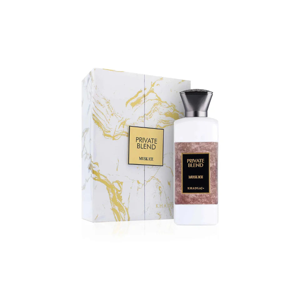 Khadlaj Private Blend Musk Ice Extrait De Parfum 100ml For Man & Woman