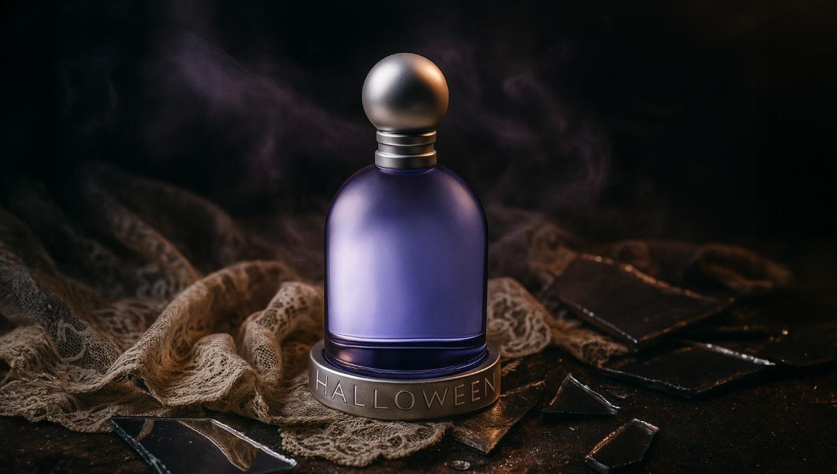 MPF Halloween Eau de Parfum for Women, 100ml, elegant bottle with dark, festive design, ideal for Halloween-themed fragrance.