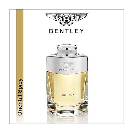 Bentley For Men Eau de Toilette 100ml bottle with elegant packaging, showcasing a sophisticated men's fragrance by Bentley.