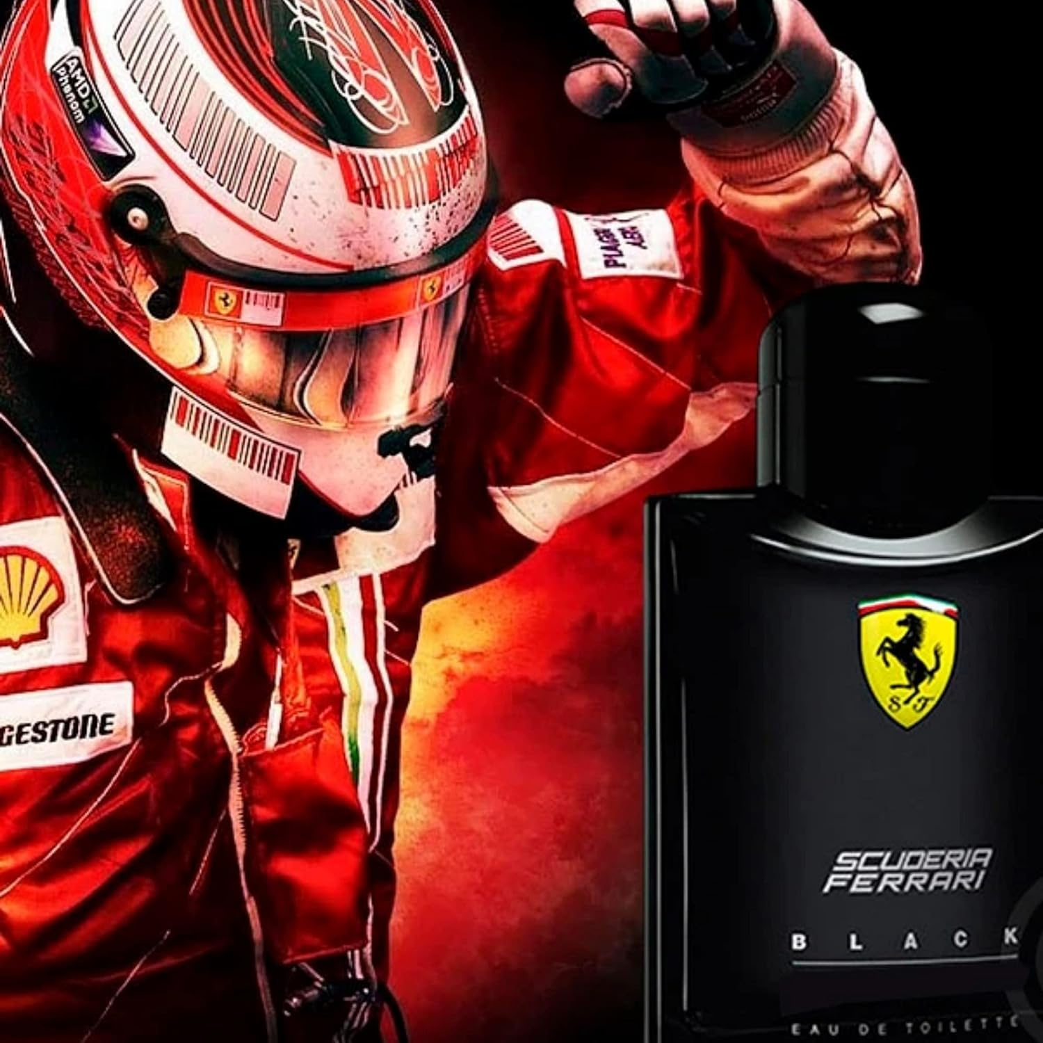 Ferrari Scuderia Black M Edt 125ml