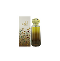 Ahmed Al Maghribi ABaan Eau de Parfum 100ml bottle for men and women, elegant glass container with a sleek design.