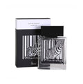 Rasasi Rumz Al Rasasi Zebra 9325 Pour Lui EDP perfume for men, featuring the iconic zebra bottle design and elegant packaging.