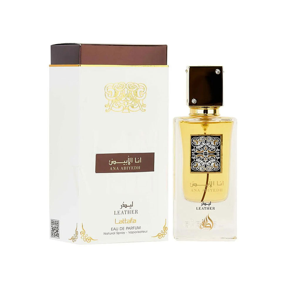 Lattafa I AM WHITE Ana Abiyedh Leather Eau de Parfum - 60 ml Unisex.