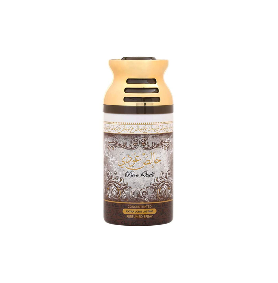 Lattafa Pure Oudi Deodorant Body Spray For Men 250 ML