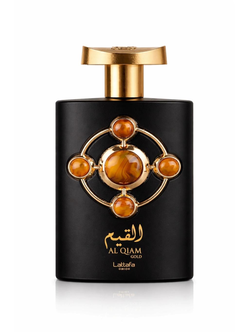 Gift Set Lattafa Pride Al Qiam Gold 320ml (100ml EDP + 20ml EDP + 200ml Deo) – Unisex