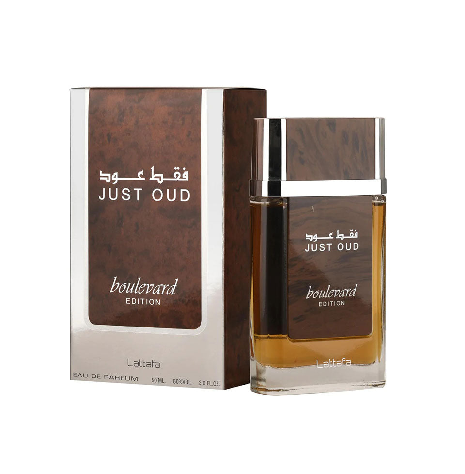 Lattafa Just Oud Boulevard Edition Eau De Parfum 100ml For Men & Women