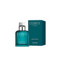 Calvin Klein Eternity Aromatic Essence Eau de Parfum Intense 100ml bottle for men, with sleek design and elegant fragrance packaging.