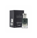 Ajmal Carbon concentrated perfume oil for men, showcasing a sleek bottle with dark-colored fragrance oil and modern branding.