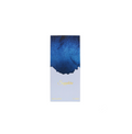 Ahmed Al Maghribi Sapphire Eau de Parfum 100ml bottle for men and women, elegant glass fragrance with blue liquid inside.