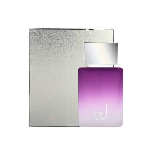Ahmed Al Maghribi Leen Eau de Parfum 50ml for women, featuring the perfume bottle with elegant design and floral accents.