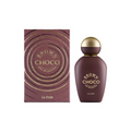 Khadlaj La Fede Brown Choco Eau De Parfum 100ml for women with elegant brown perfume bottle and floral accents