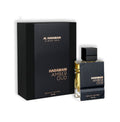 Al Haramain Amber Oud Private Edition 120ml Eau de Parfum bottle with gold accents, elegant packaging for men and women.