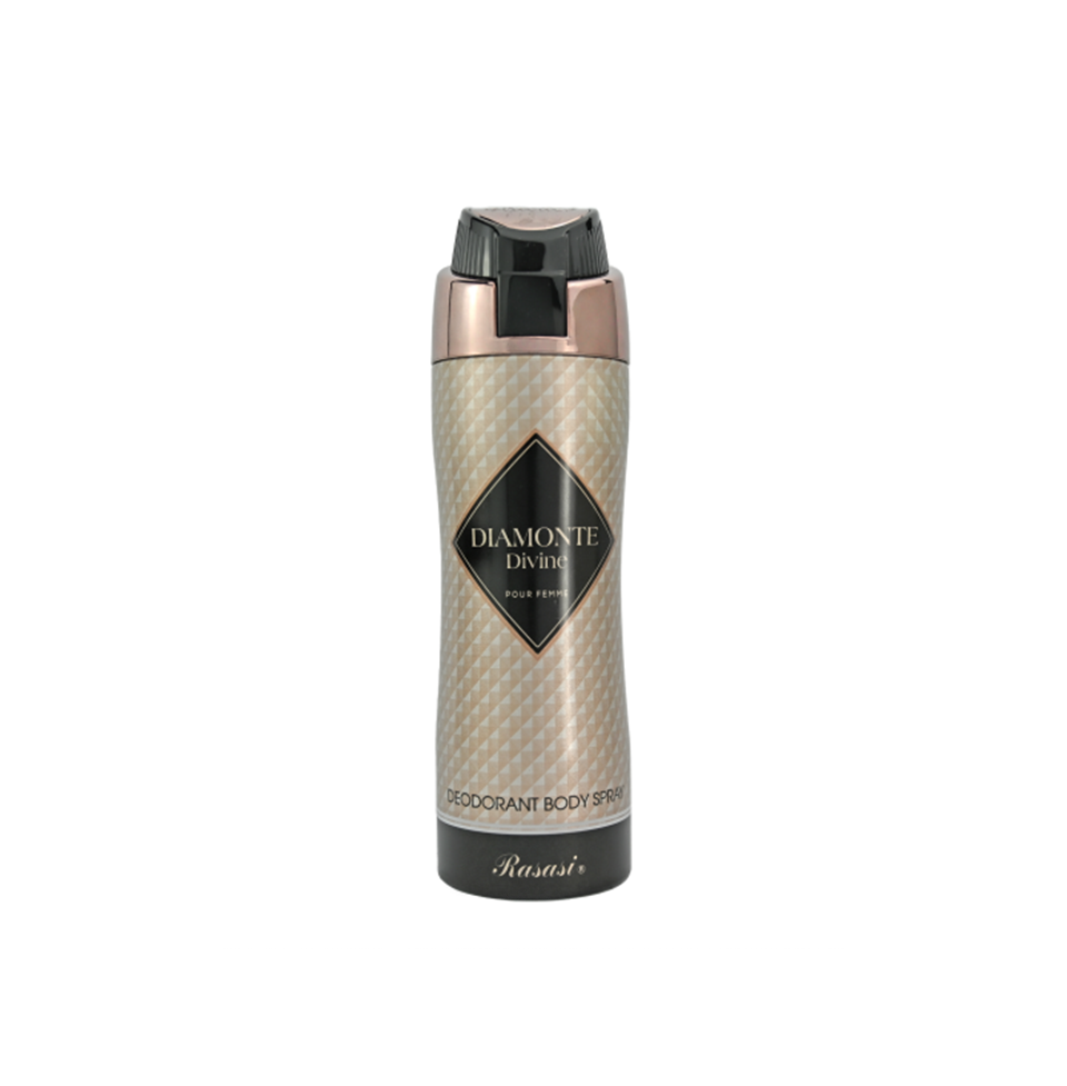 Rasasi Diamonte Divine Deodorant Body Spray 200ml For Man & Women