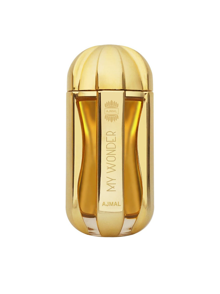 Ajmal My Wonder Eau De Parfum for women, 85ml bottle, long-lasting fragrance with floral and woody notes.