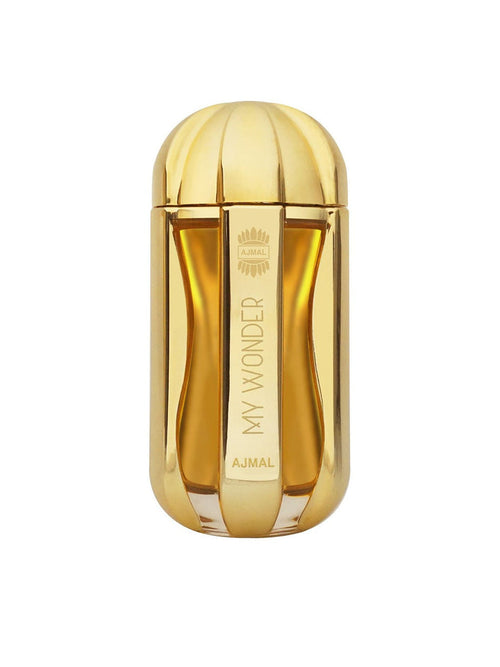 Ajmal My Wonder Eau De Parfum for women, 85ml bottle, long-lasting fragrance with floral and woody notes.