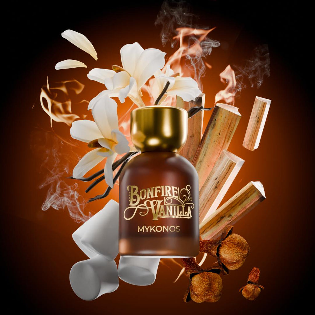 MYKONOS Bonfire Vanilla Fragrance Eau de Parfum Spray Perfume 50ml