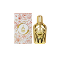 Ahmed Al Maghribi Enaque concentrated perfume oil 15ml for men and women, featuring a sleek glass bottle with a gold cap.