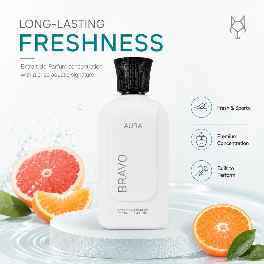 Bravo Aura Extrait de Parfum For Men & Women 100ml