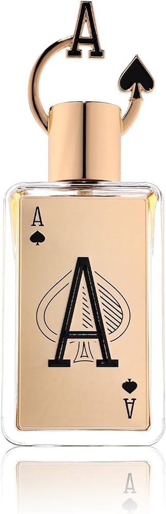 Fragrance World Ace of Spades 80ml Eau de Parfum for men and women, featuring a sleek bottle with black and silver design.