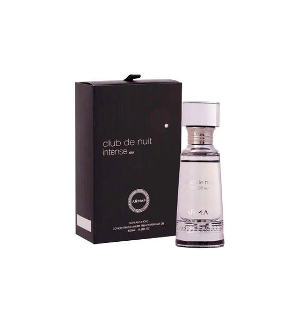 Armaf Club De Nuit Intense Concentrated Perfume Oil (Attar) 20ml For Men