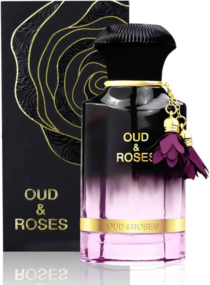 Ahmed Al Maghribi Oud & Roses Eau De Parfum For Unisex
