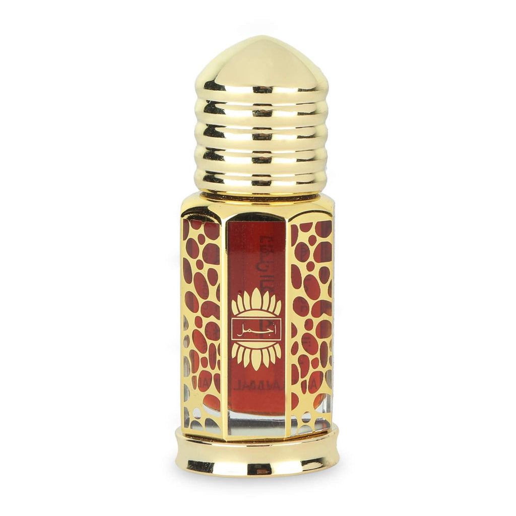 Ajmal Dahnul Oudh Hayati concentrated perfume oil in 6ml bottle, featuring rich oud scent for men and women.