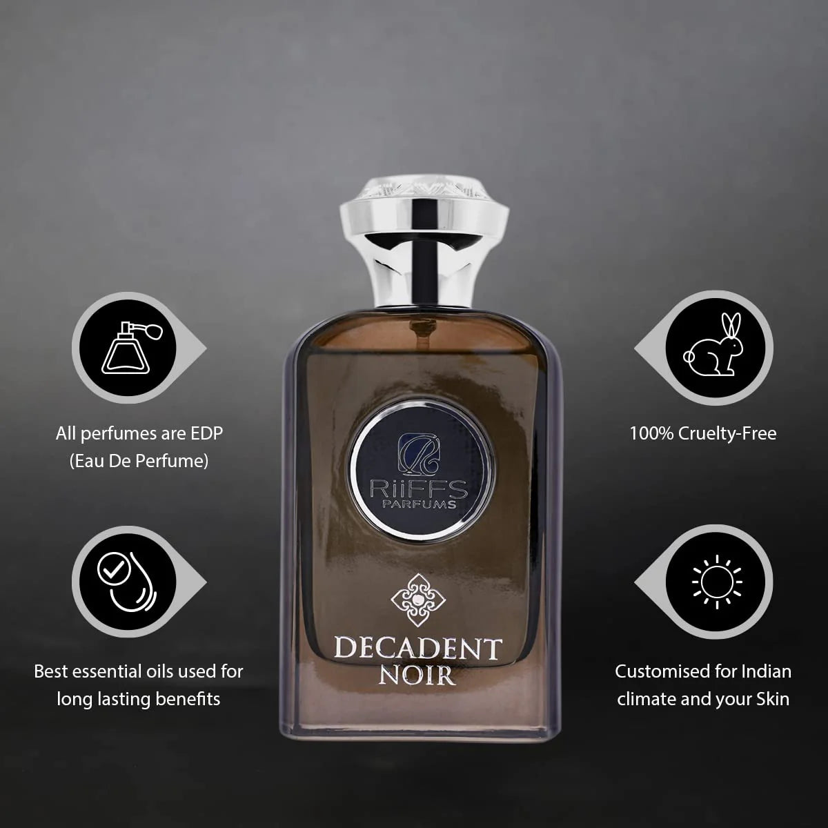 Riiffs Decadent Noir Eau De Parfum for Men 100ml