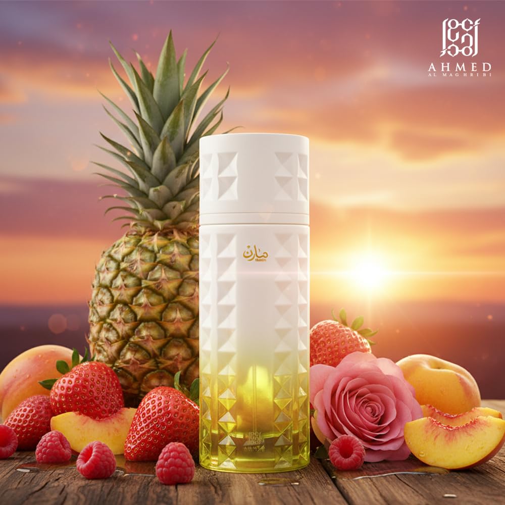 Ahmed Al Maghribi Marin Eau de Parfum 100ml for men and women, featuring a sleek bottle and elegant fragrance design.